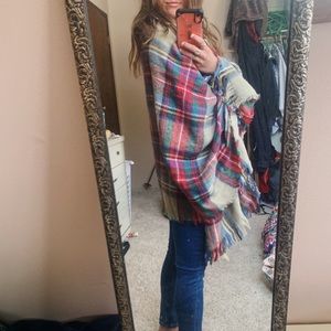 Oversized scarf